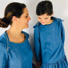 Charger l'image dans la galerie, 11th of February Blouse & Dress Pattern Mummy daughter