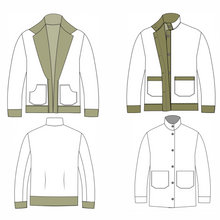Charger l'image dans la galerie, Biker Jacket Pattern