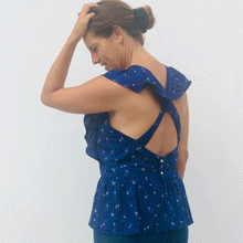 Charger l'image dans la galerie, Ruffles-top-19-pattern