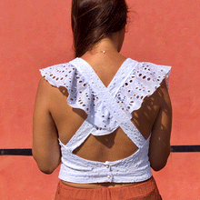Charger l'image dans la galerie, Ruffles-top-19-pattern