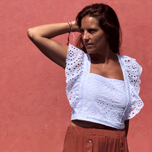 Charger l'image dans la galerie, Ruffles-top-19-pattern
