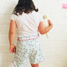 Charger l&#39;image dans la galerie, You-Made-My-Day-Patterns-19th-of-January-Overalls-Girls-Shorts-Sewing-Pattern
