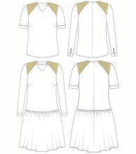Charger l'image dans la galerie, Pack patrons Blouse et Robe 8th of March Femme et Fille
