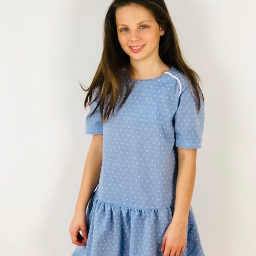 8th of March Blouse & Dress girls sewing pattern