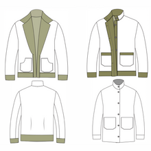 Upload image to gallery, Biker Jacket Pattern
