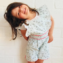 Charger l&#39;image dans la galerie, You-Made-My-Day-Patterns-19th-of-January-Overalls-Girls-Shorts-Sewing-Pattern
